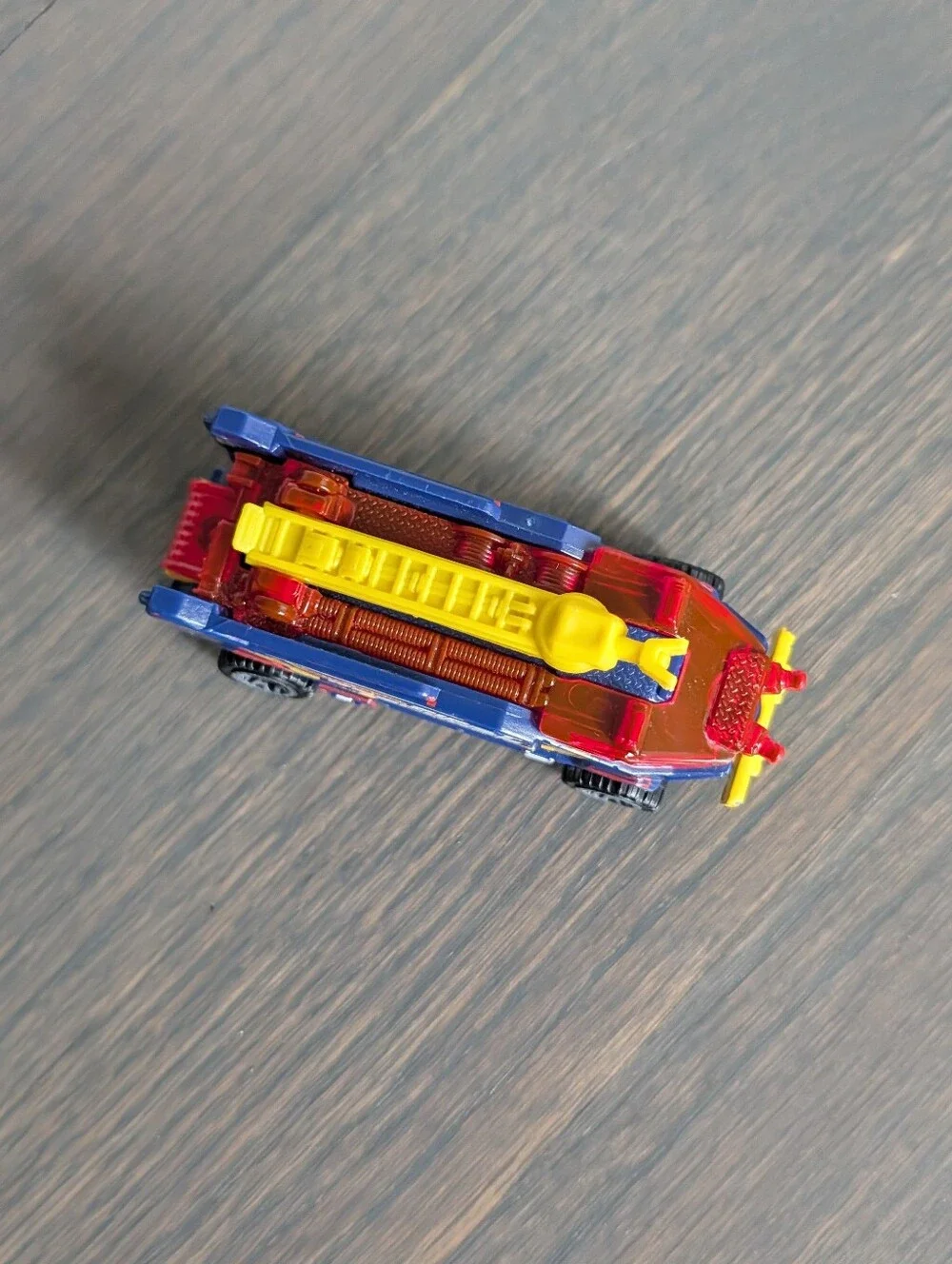 Hot Wheels Runway Res-Q First Response Truck Blue Yellow 2018